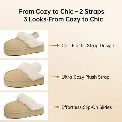 Vaultti Cozy Strap Slippers